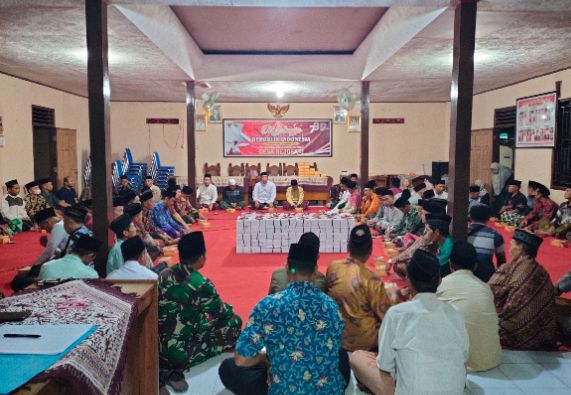 Syukuran Tahlil dan Doa Mengiringi Perayaan HUT RI ke-78 di Desa Rejosari